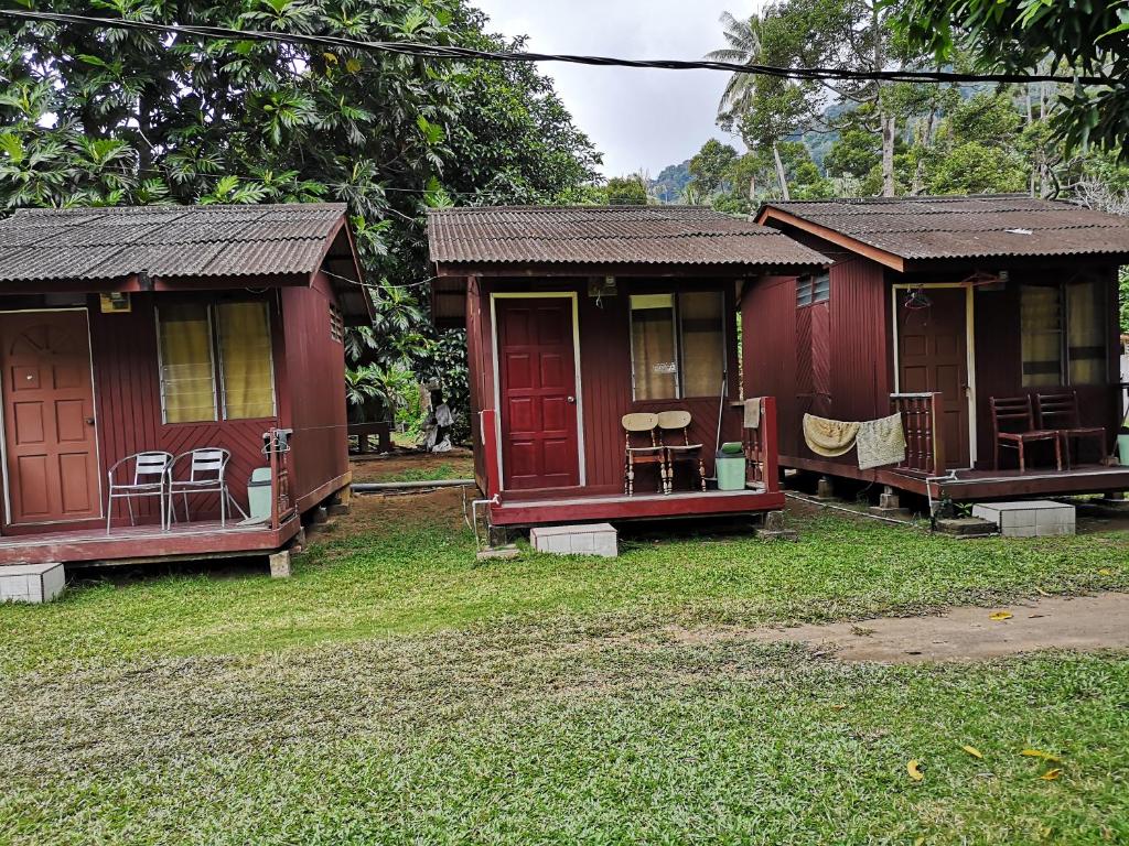 Двухместный (Бюджетный двухместный номер с 1 кроватью или 2 отдельными кроватями) курортного отеля Puteri Salang Inn, Тиоман