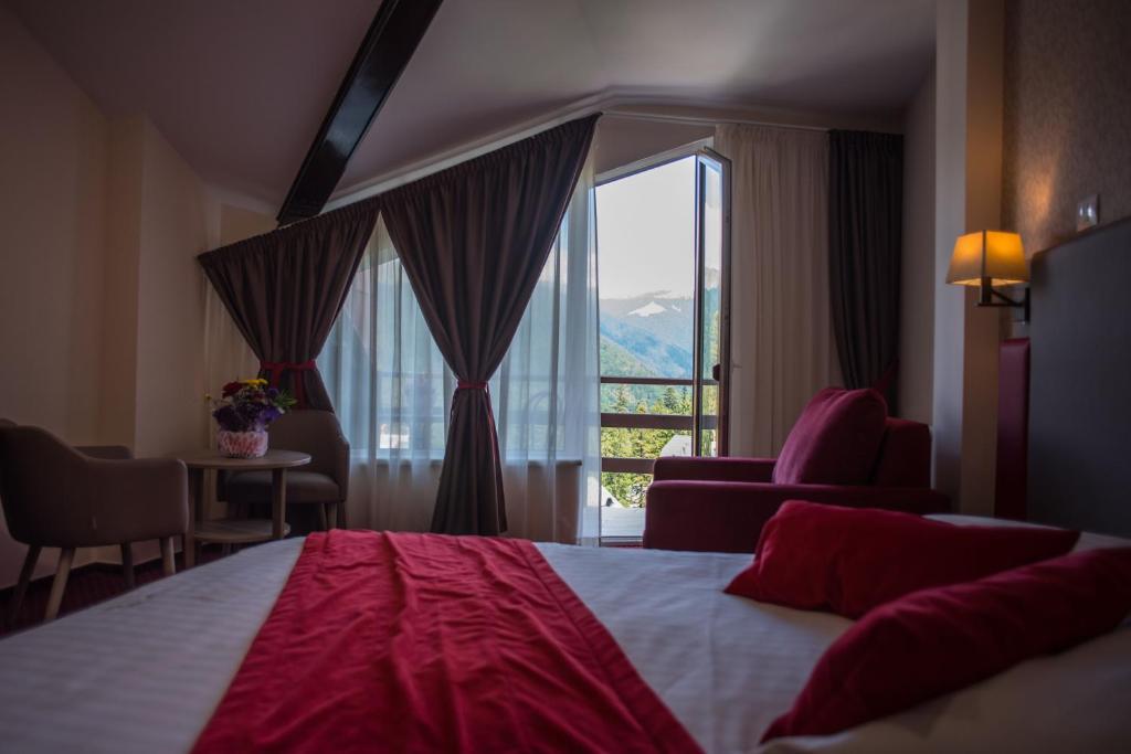 Двухместный (Двухместный номер с 1 кроватью и видом на горы) отеля Hotel Marea Neagra, Синая