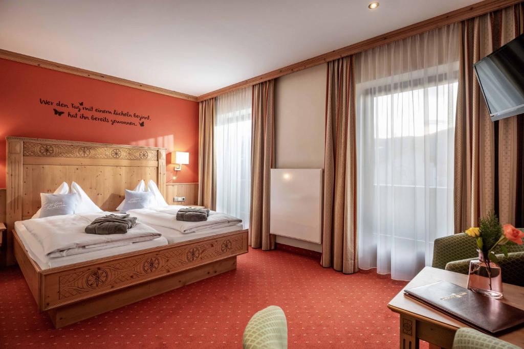 Двухместный (Двухместный номер Делюкс с 1 кроватью) отеля Hotel Jakobwirt, Альпбах