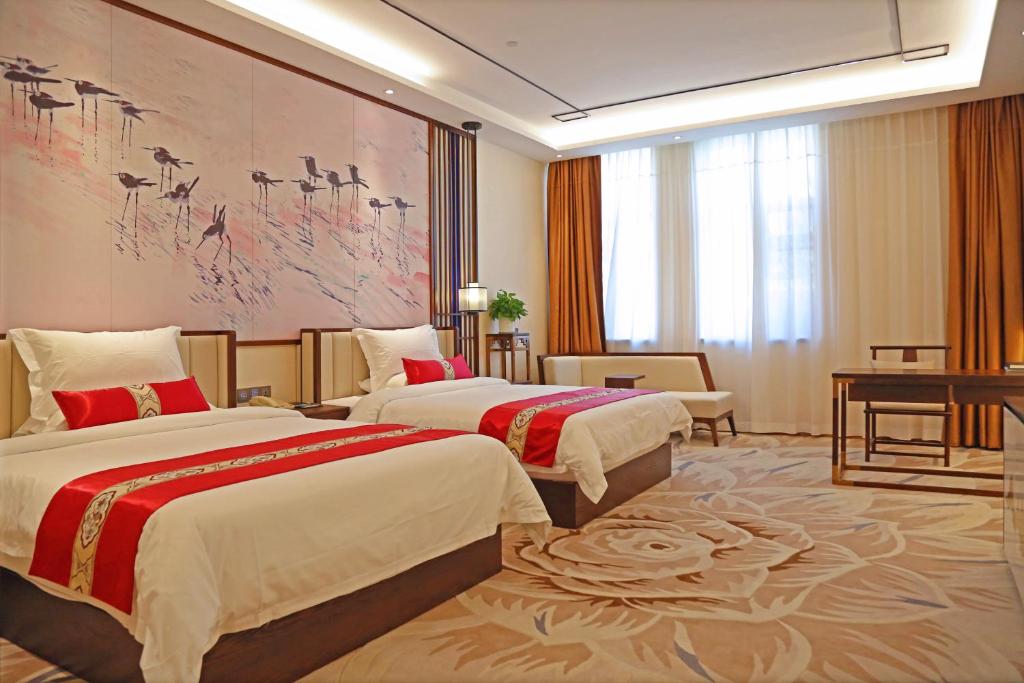 Двухместный (Ling Nan Twin Room), Guangdong Yingbin Hotel