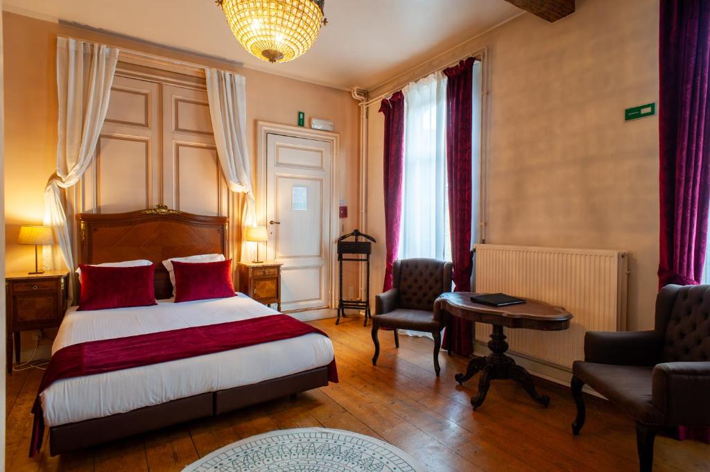 Двухместный (Двухместный номер Делюкс с 1 кроватью) отеля Charme Hotel Hancelot, Гент