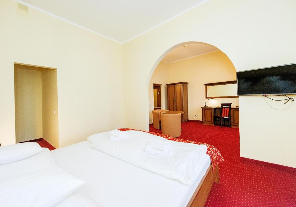 Двухместный (Двухместный номер Делюкс с 1 кроватью) отеля Hotel Marczewski, Бельско-Бяла