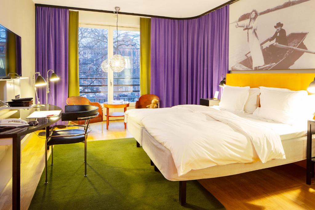 Двухместный (Двухместный номер Делюкс с 1 кроватью или 2 отдельными кроватями) отеля Hotel Rival, Стокгольм