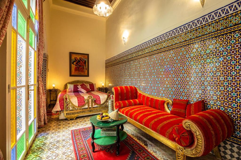 Двухместный (Двухместный номер Делюкс с 1 кроватью) отеля Dar El Kebira Salam, Рабат
