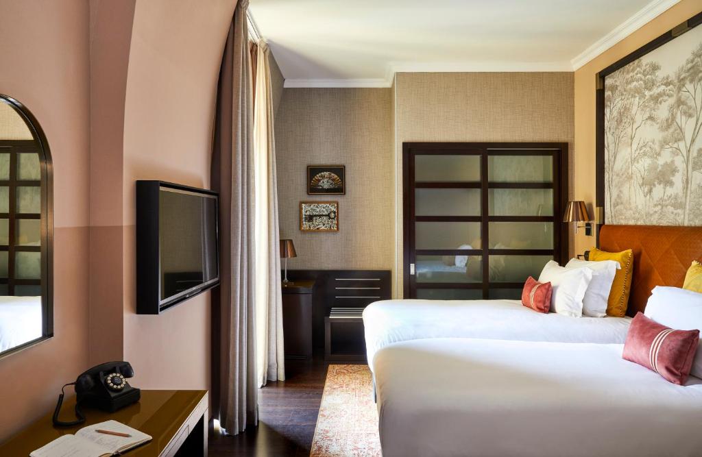 Двухместный (Улучшенный двухместный номер с 2 отдельными кроватями) отеля Best Western Premier Hotel Sant'Elena, Венеция