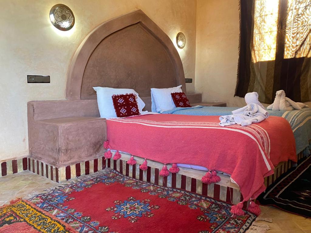 Двухместный (Двухместный номер с 1 кроватью или 2 отдельными кроватями) отеля Casa Hassan, Мерзуга