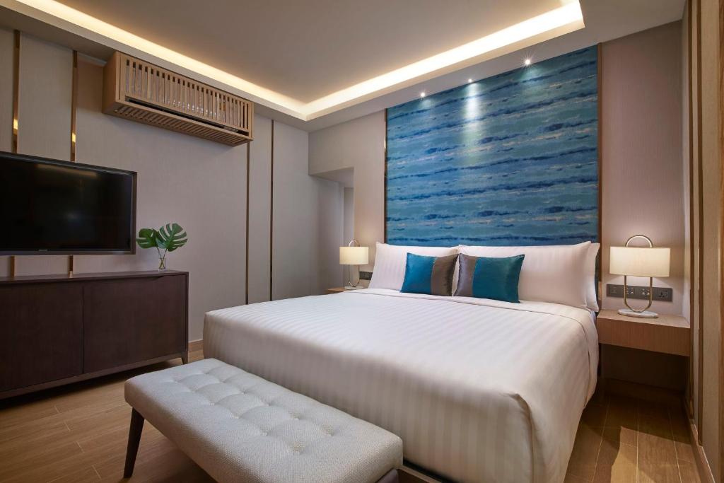 Трехместный (Вилла с 1 спальней и собственным бассейном) курортного отеля Amari Vogue Krabi, Краби