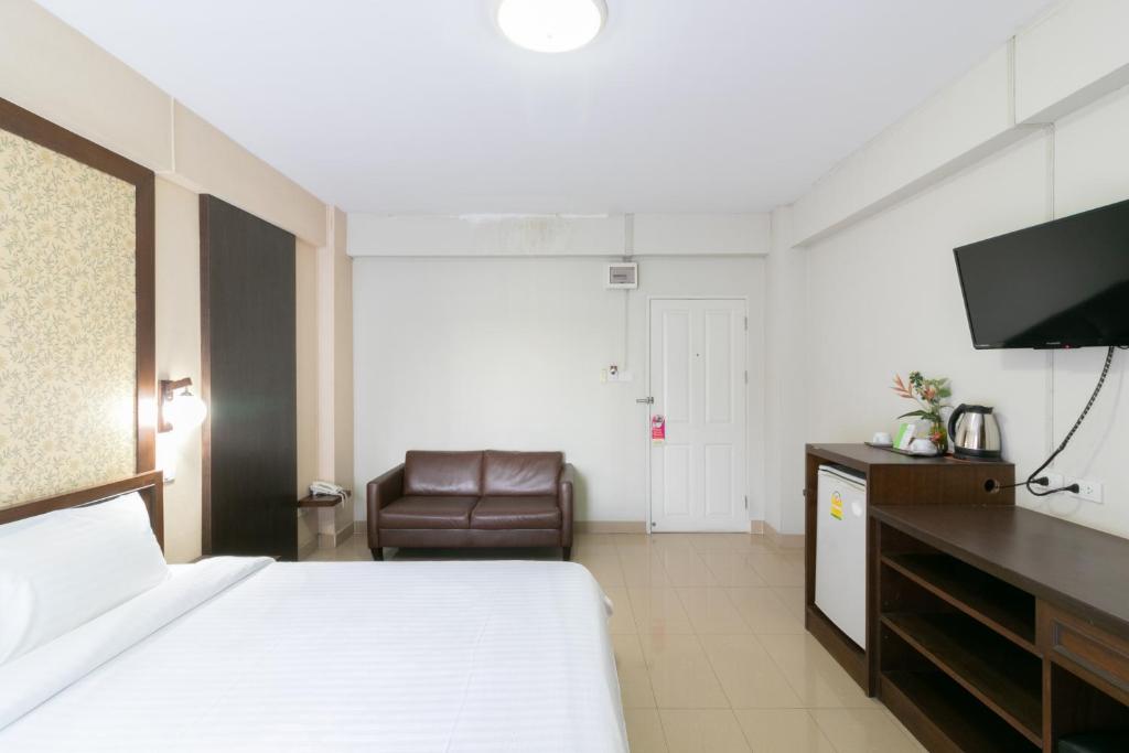 Двухместный (Двухместный номер Делюкс с 1 кроватью) отеля P-Park Residence Suvarnabhumi, Бангкок