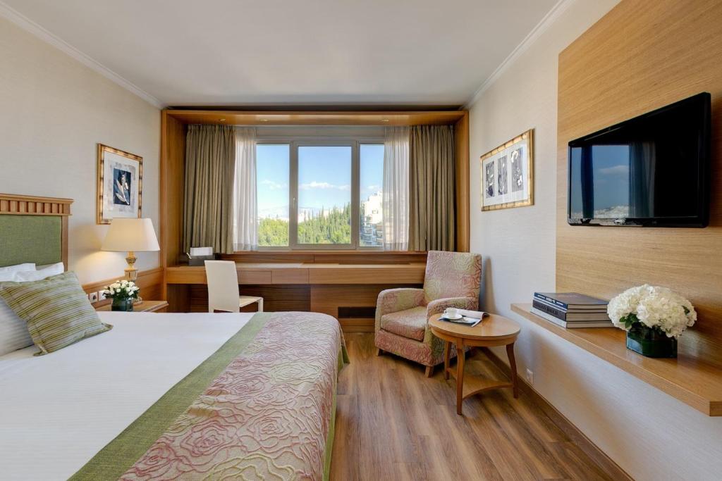 Двухместный (Стандартный двухместный номер с 1 кроватью или 2 отдельными кроватями) отеля Divani Caravel, Афины
