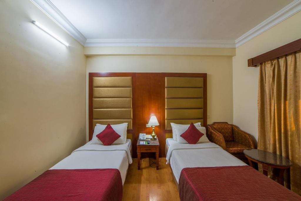 Двухместный (Двухместный номер Делюкс с 1 кроватью или 2 отдельными кроватями) отеля Raj Park, Ченнаи