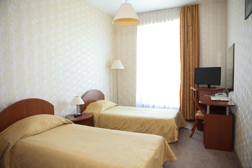 Двухместный (Двухместный номер с 2 отдельными кроватями) отеля Hotel Perperikon, Кырджали