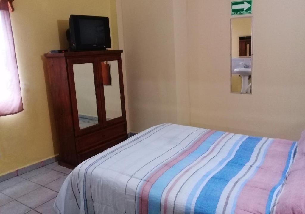Двухместный (Двухместный номер с 1 кроватью) отеля Hotel Quinta San Juan, Сьюдад-Вальес