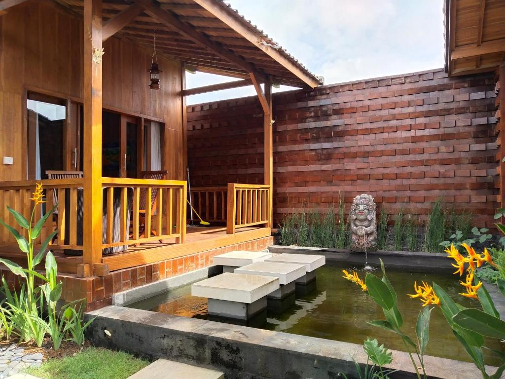 Сьюит (Люкс с видом на бассейн), LA Pan Nam Luxury Woods Villas Joglo style with Ricefiel view