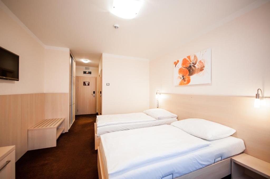 Двухместный (Стандартный двухместный номер с 1 кроватью или 2 отдельными кроватями) отеля Pivovar, Прага
