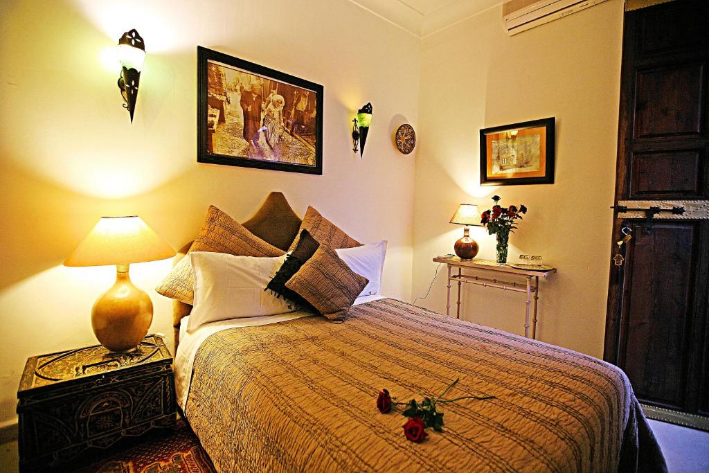 Двухместный (Двухместный номер с 1 кроватью и базовыми удобствами) отеля Riad Laora, Марракеш