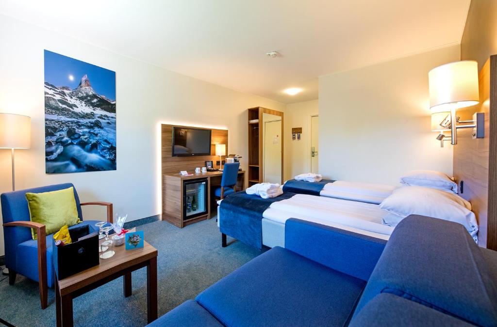 Двухместный (Улучшенный двухместный номер с 1 кроватью) отеля Best Western Narvik Hotel, Нарвик