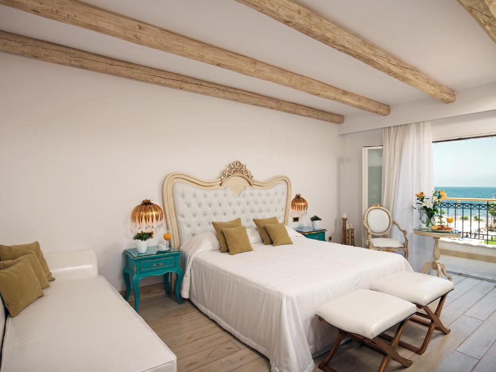 Двухместный (Двухместный номер с 2 отдельными кроватями и видом на море) курортного отеля Mitsis Laguna Resort & Spa, Херсониссос