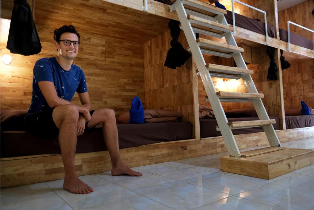 Номер (Односпальная кровать в общем номере), Coco Khao Sok Hostel