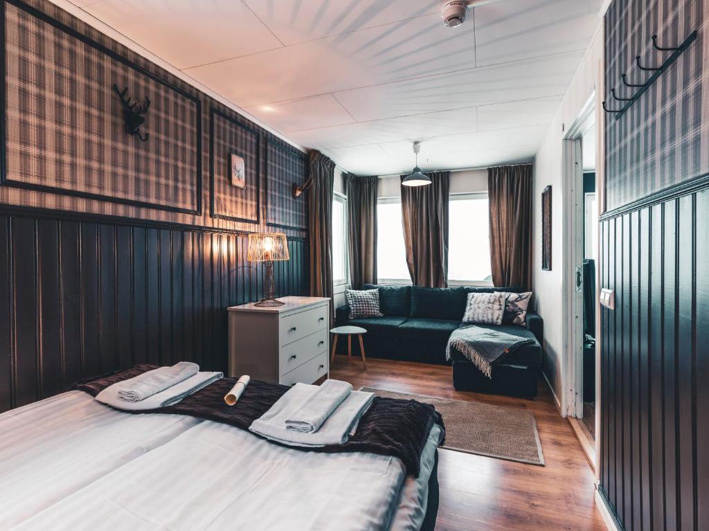 Семейный (Семейный номер с общей ванной комнатой) отеля Åre Bed & Breakfast, Оре