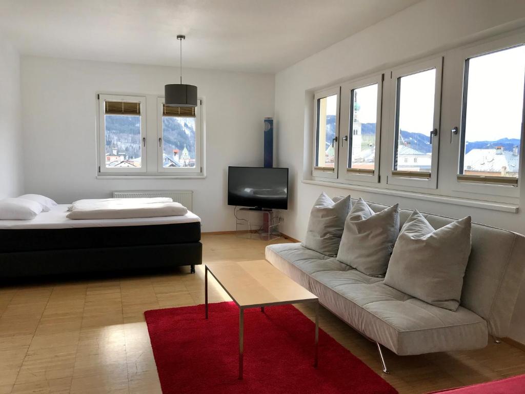 Апартаменты (Апартаменты с 1 спальней), Parkhotel Hall in Tirol