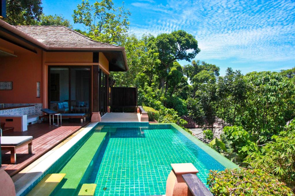 Вилла (Роскошная семейная вилла с 1 спальней, бассейном и видом на океан) курортного отеля Sri Panwa Phuket Luxury, Пхукет