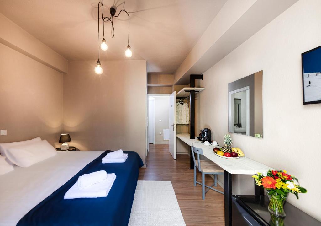 Двухместный (Двухместный номер «Комфорт» с 1 кроватью) апартамента White Hills Suites & Spa, Арахова