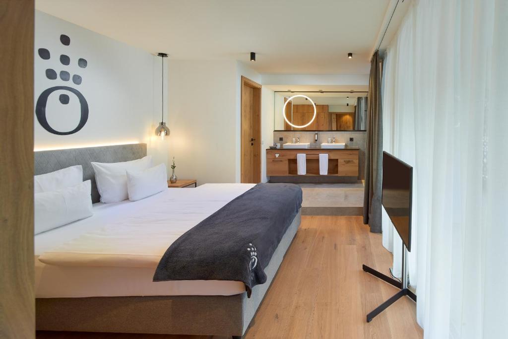 Сьюит (Пентхаус-люкс с 2 спальнями) отеля Naturhotel Thalerhof, Мария-Альм