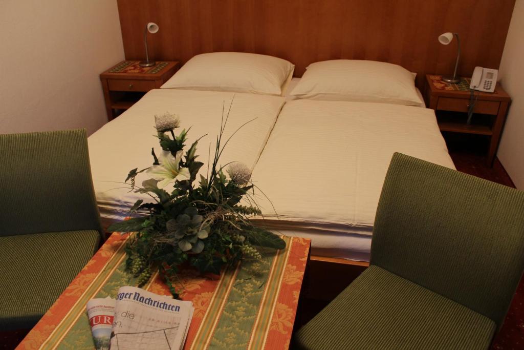 Двухместный (Двухместный номер с 1 кроватью) отеля Airporthotel Salzburg - Hotel am Salzburg Airport, Зальцбург