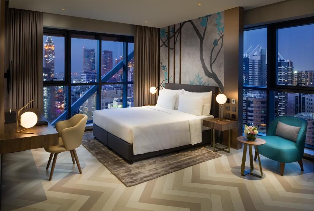 Апартаменты (Апартаменты «Премиум» с 1 спальней) апарт-отеля Millennium Place Barsha Heights Hotel Apartments, Дубай
