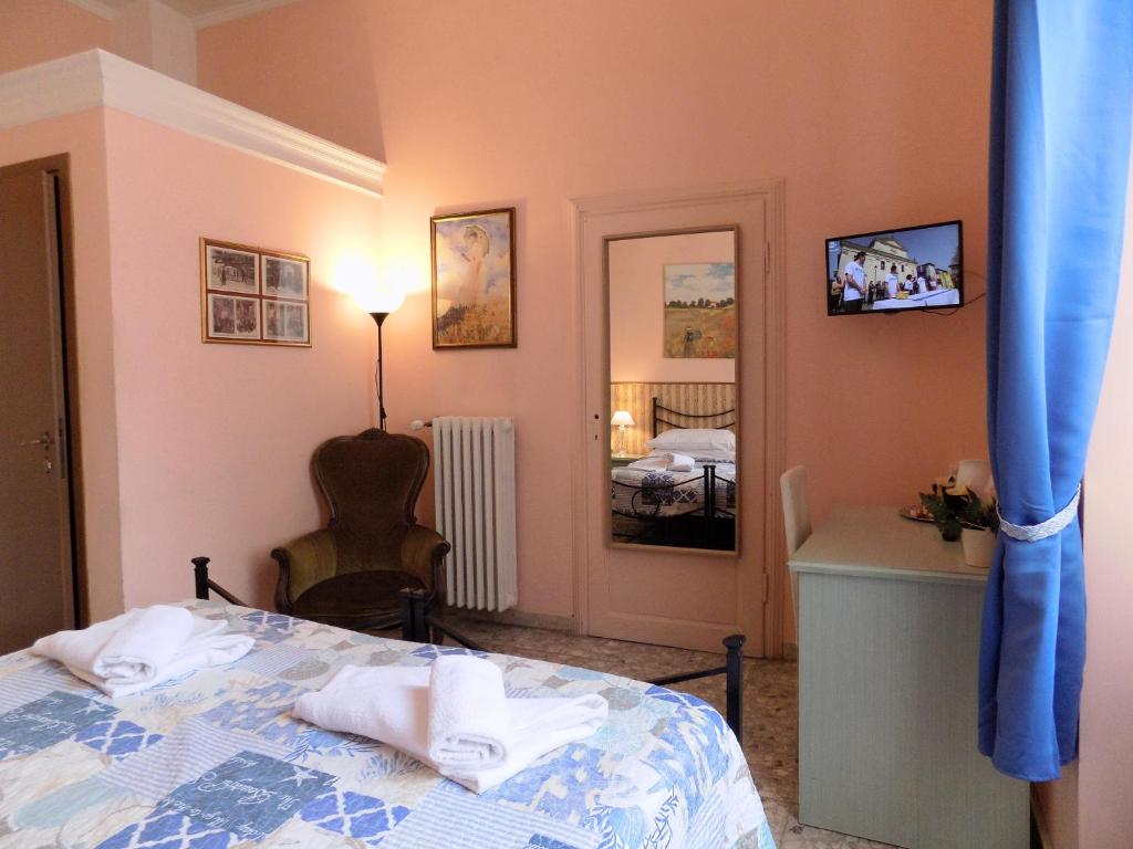 Двухместный (Двухместный номер с 1 кроватью или 2 отдельными кроватями) гостевого дома Soggiorno Pitti, Флоренция
