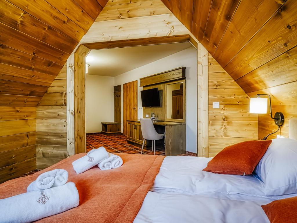 Двухместный (Двухместный номер с 1 кроватью - Подходит для гостей с ограниченными физическими возможностями) курортного отеля CHRAMIEC, Бялка