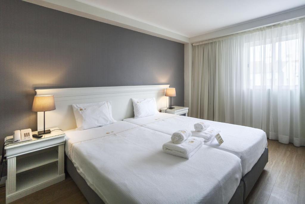 Двухместный (Стандартный двухместный номер с 2 отдельными кроватями) отеля Hotel Apartamentos Gaivota, Понта-Делгада