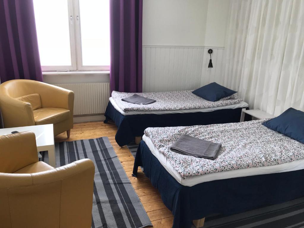 Двухместный (Стандартный двухместный номер с 2 отдельными кроватями) отеля Gävle Bed & Breakfast, Евле