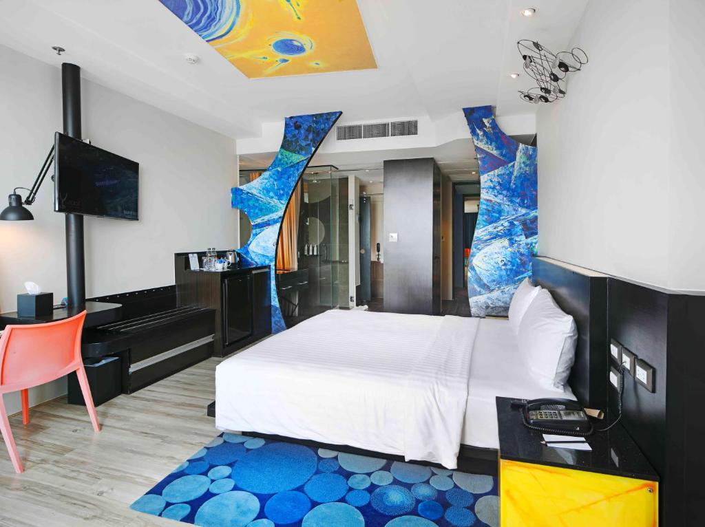 Двухместный (Предложение Staycation - Номер Делюкс с клубными привилегиями (проживание в течение 24 часов)) отеля Siam@Siam Design Pattaya, Паттайя