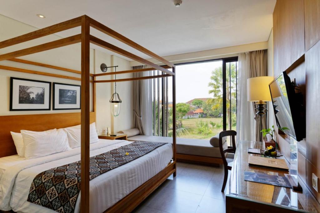 Двухместный (Двухместный номер Делюкс с 1 кроватью или 2 отдельными кроватями) отеля Plataran Ubud Hotel & Spa, Убуд
