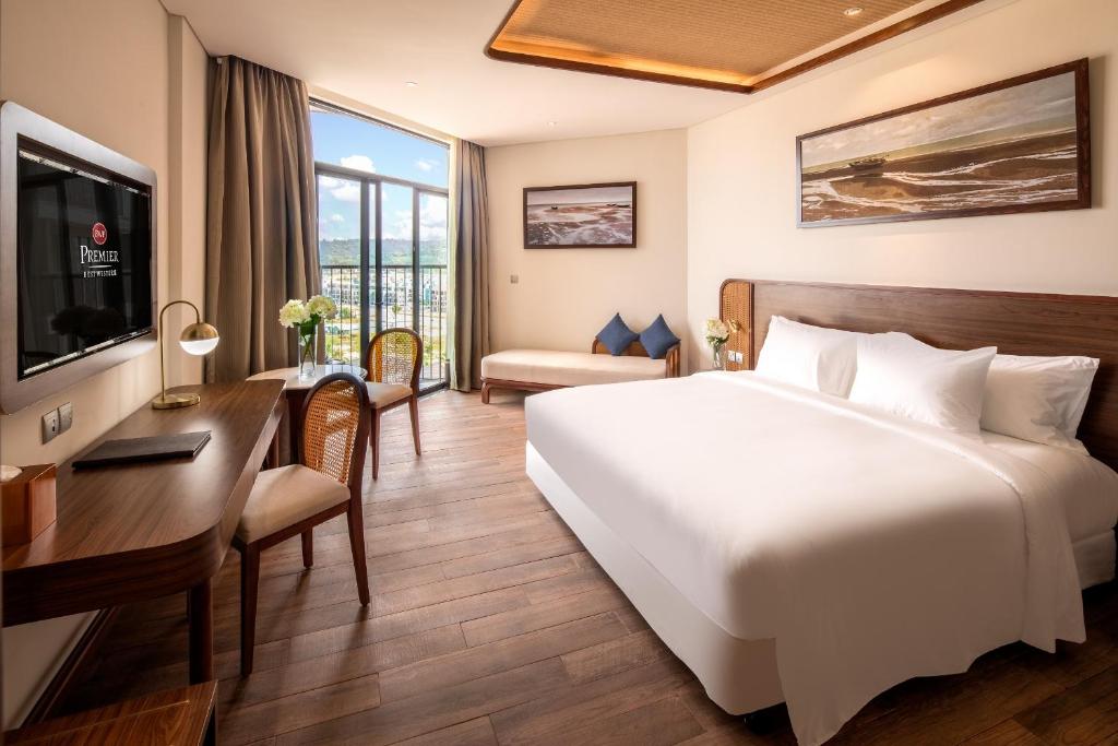 Двухместный (Номер Делюкс с кроватью размера «king-size») курортного отеля Best Western Premier Sonasea Phu Quoc, Дуонг-Донг