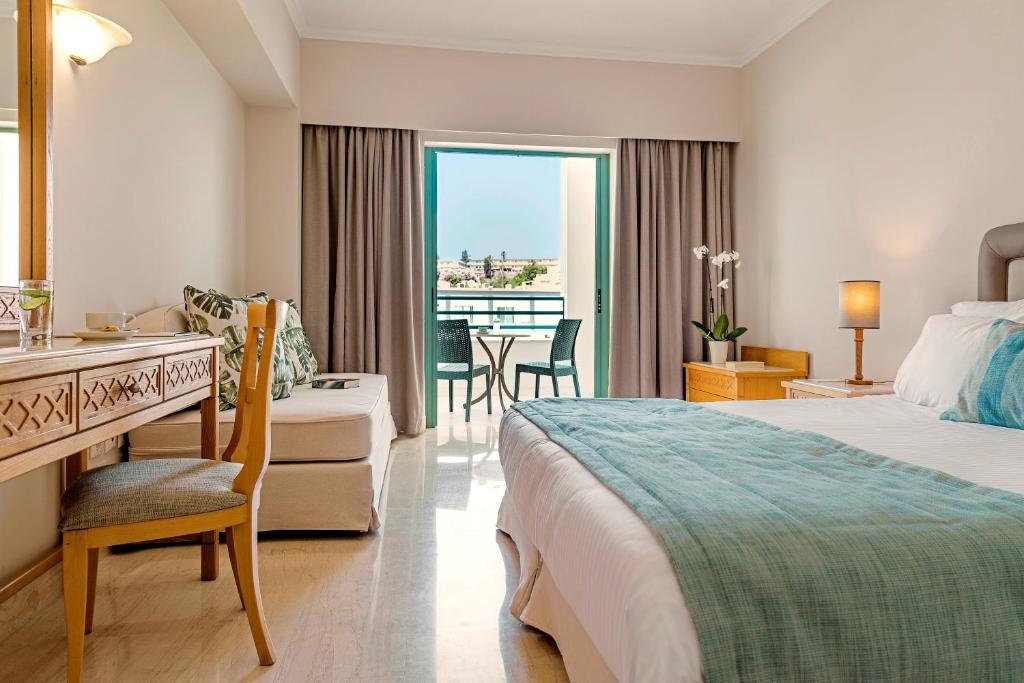 Двухместный (Двухместный номер с 2 отдельными кроватями и видом на сад) курортного отеля Mitsis Rodos Maris Resort & Spa, Киотари