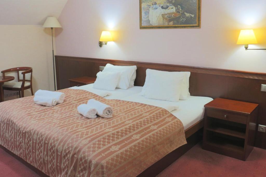 Двухместный (Двухместный номер с 1 кроватью или 2 отдельными кроватями) отеля Komorni Hurka, Хеб