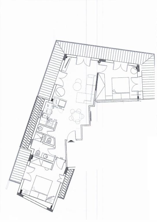 Апартаменты (Апартаменты с 2 спальнями), Odyssey Residence