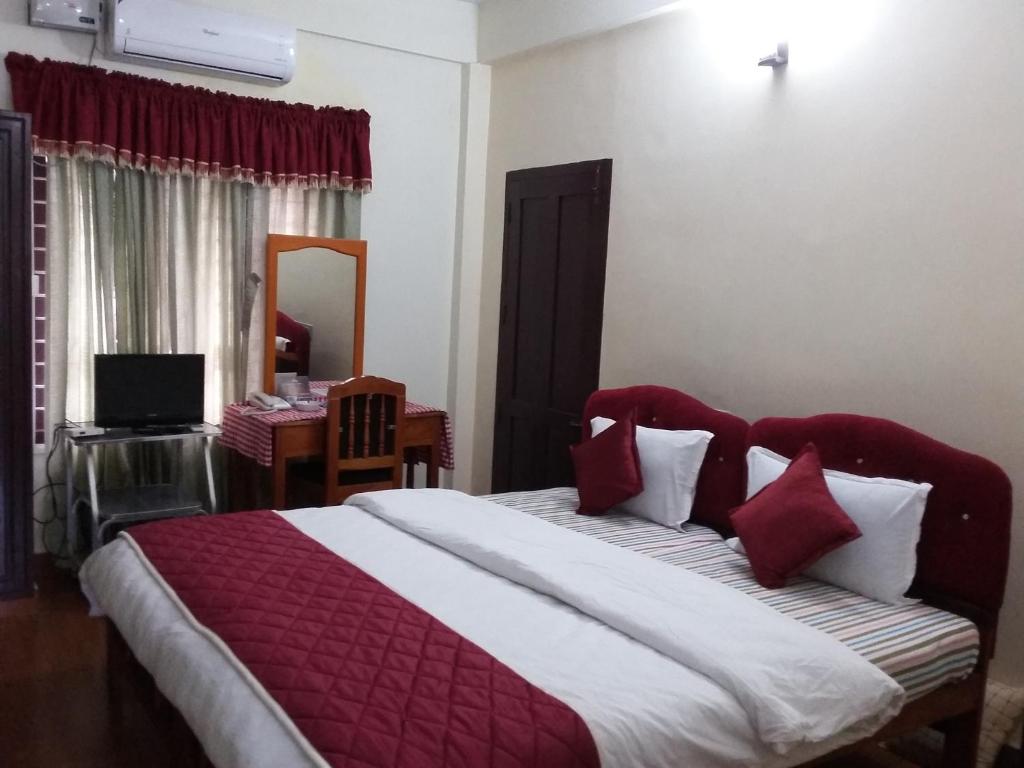 Двухместный (Двухместный номер Делюкс с 1 кроватью или 2 отдельными кроватями) курортного отеля Pulari Gardens, Варкала