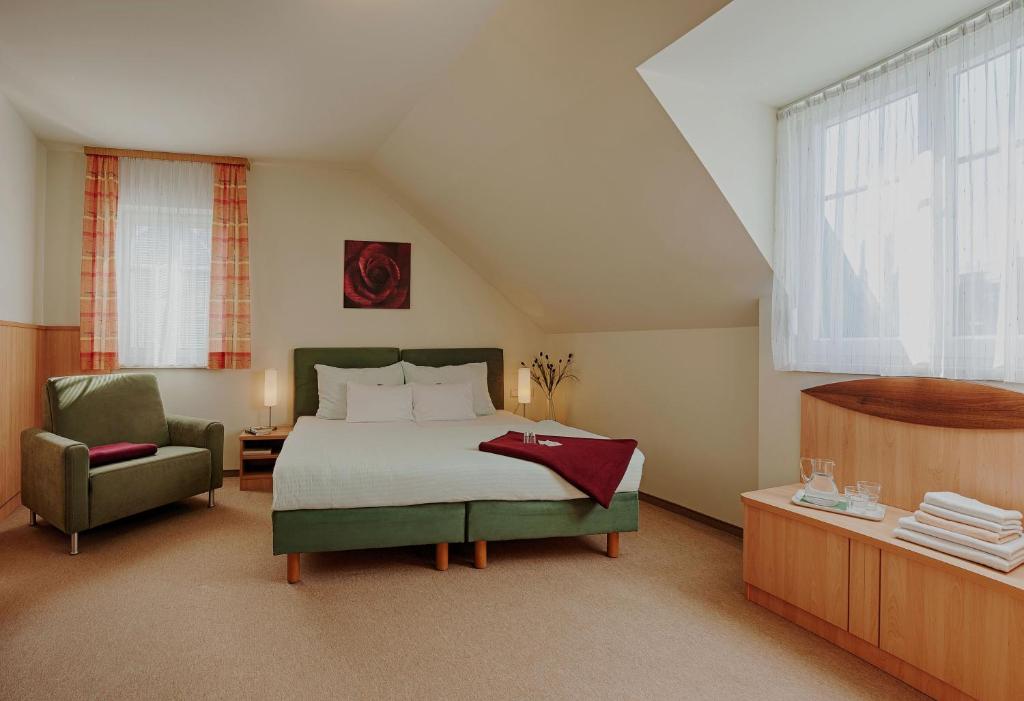 Двухместный (Двухместный номер «Комфорт» с 1 кроватью или 2 отдельными кроватями) гостевого дома Pension Kasper, Вена