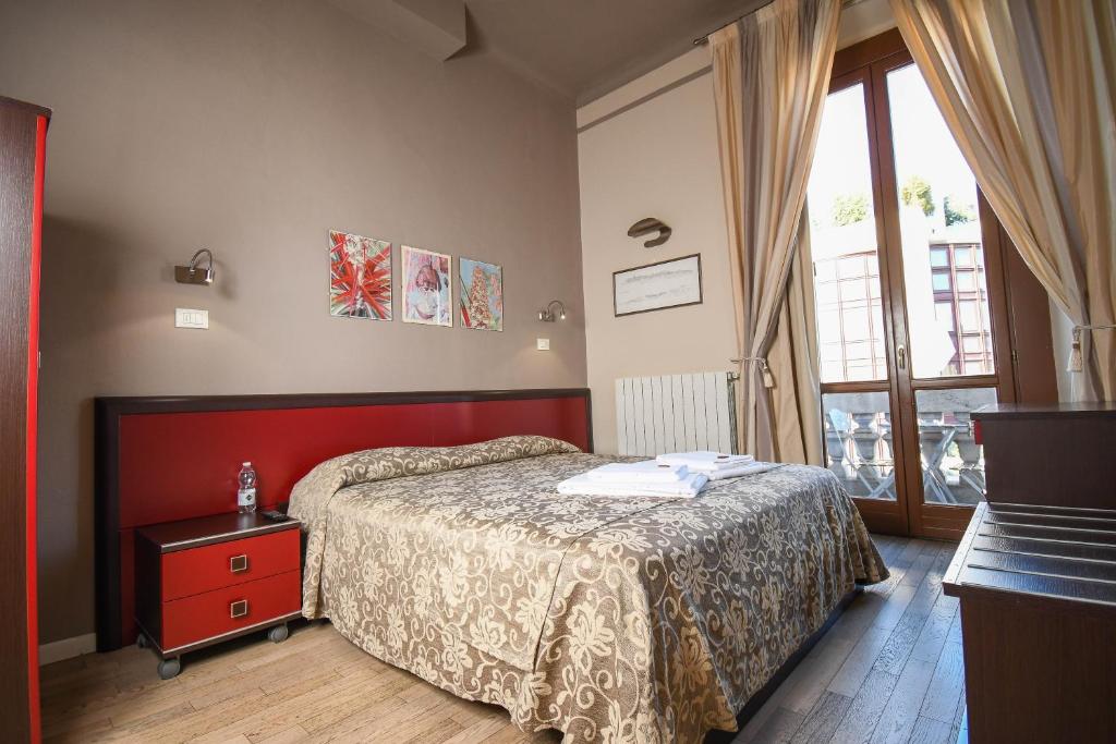 Двухместный (Двухместный номер эконом-класса с 1 кроватью) гостевого дома B&B Bergamo Romantica, Бергамо