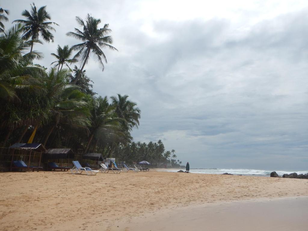 Двухместный (Двухместный номер Делюкс с 1 кроватью и душем), Galawatta Beach Cabanas