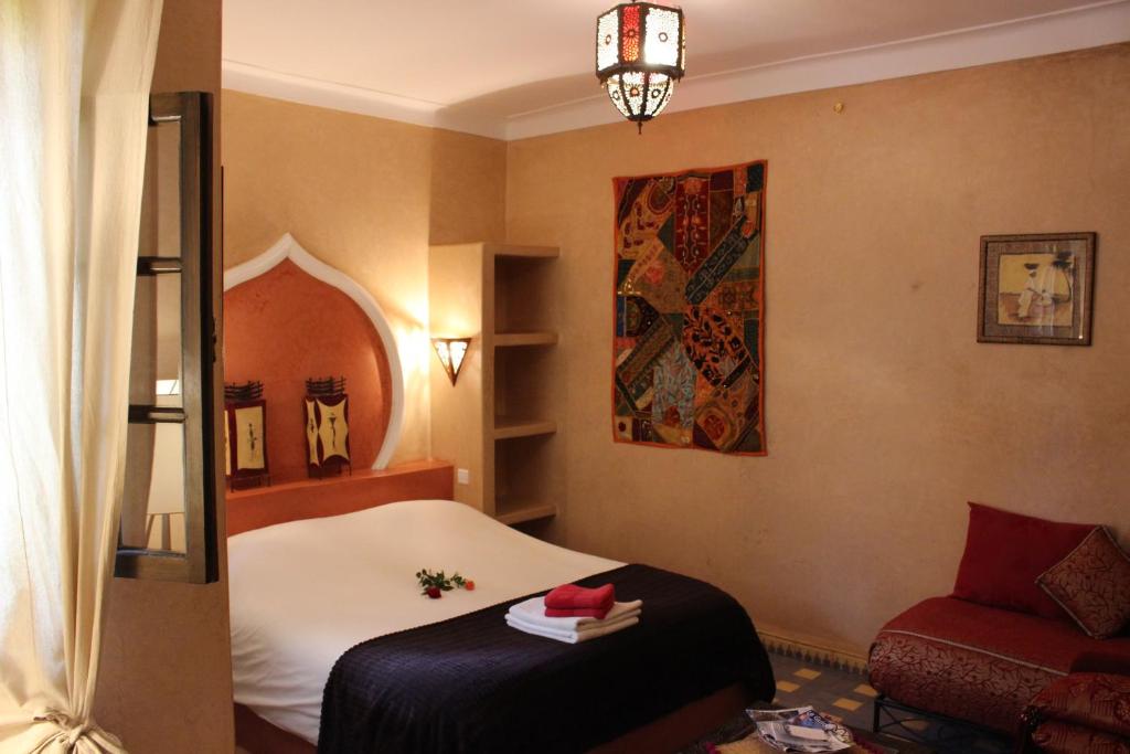 Трехместный (Трехместный номер «Комфорт») отеля Riad Salmiya Dune, Эс-Сувейра