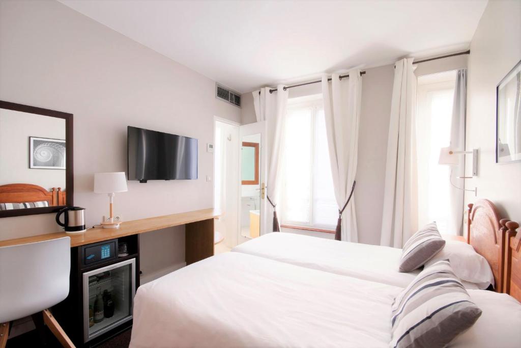 Двухместный (Двухместный номер «Комфорт» с 2 отдельными кроватями) отеля Best Western Aramis Saint Germain, Париж