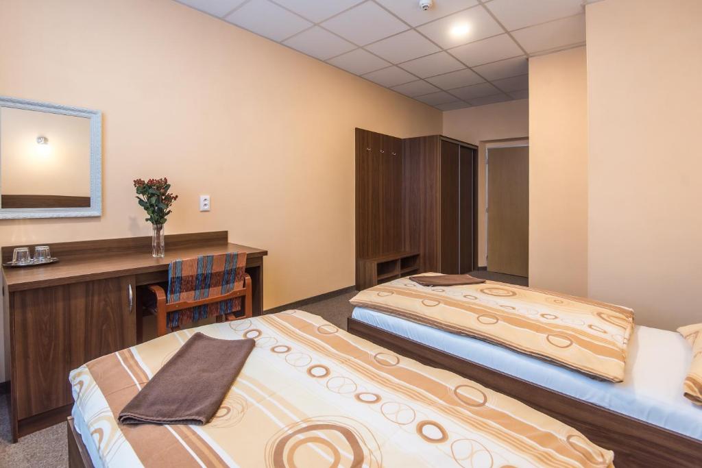 Двухместный (Двухместный номер с 2 отдельными кроватями) отеля Hotel SAD, turisticka ubytovna, Банска-Бистрица