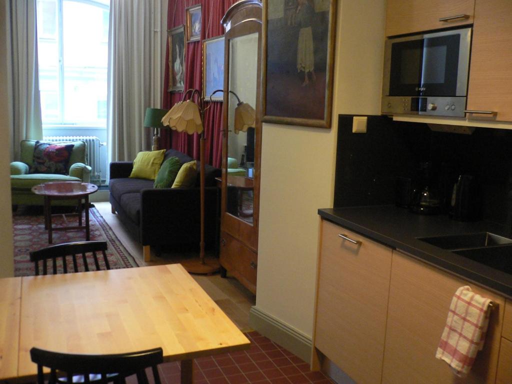 Студио (Апартаменты с открытой планировкой: Storkyrkobrinken, 4.) апарт-отеля Lady Hamilton Apartments, Стокгольм