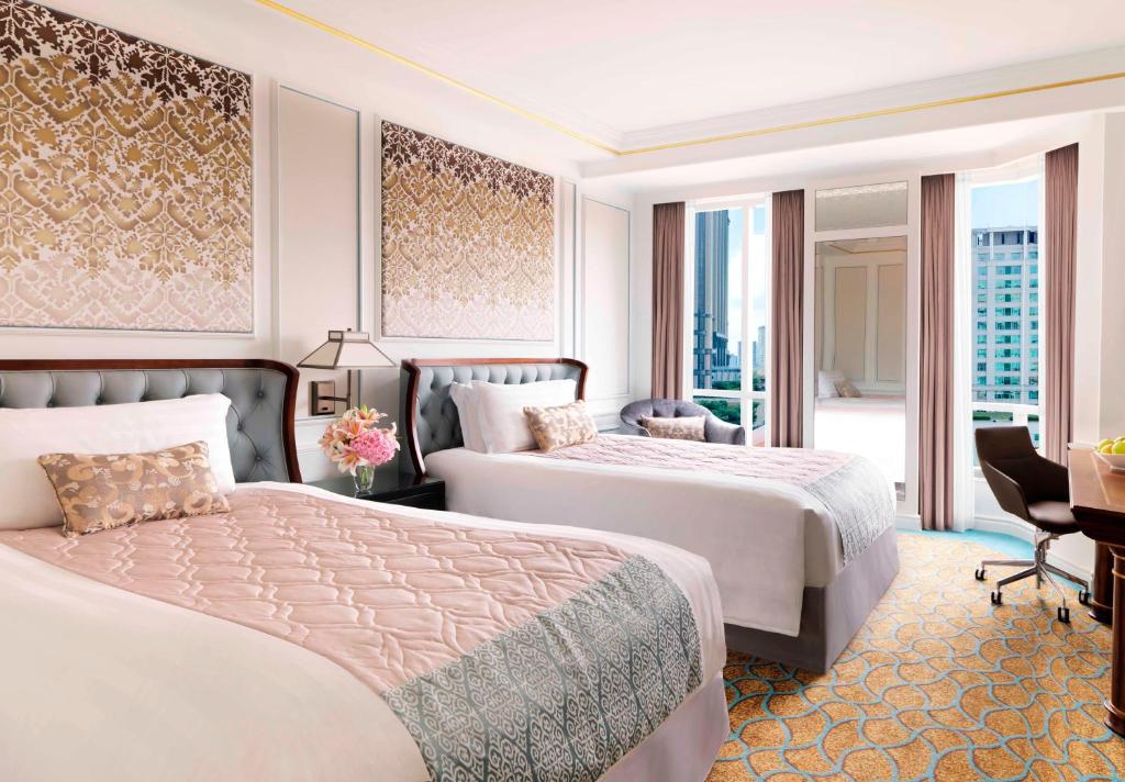 Двухместный (Номер «Премьер» Делюкс с 2 двуспальными кроватями) отеля InterContinental Singapore, Сингапур (город)