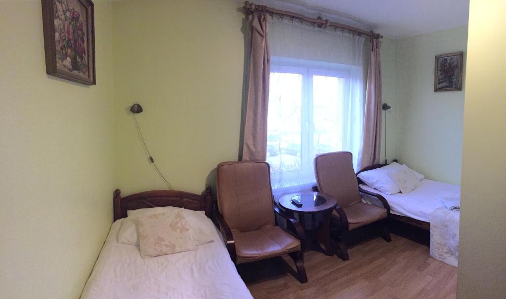 Двухместный (Двухместный номер с 2 отдельными кроватями) гостевого дома Pensjonat Przy Błoniach, Краков
