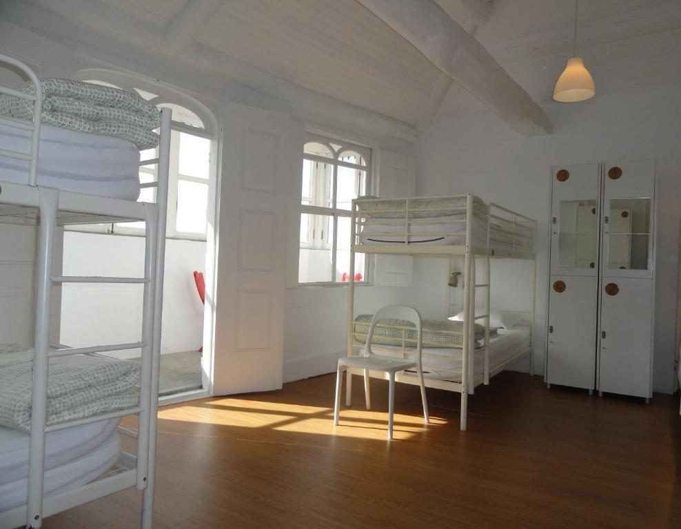 Номер (Кровать в общем 8-местном номере для мужчин и женщин) хостела Porto Wine Hostel, Порту